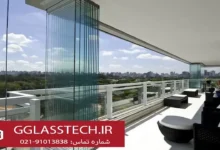 بالکن شیشه ای