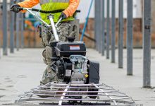 بتن ریزی کف با ماله پروانه ای,بتن ریزی کف,بتن ریزی با ماله پروانه ای